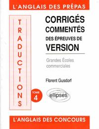Image de Traductions (version) écoles commerciales tome 4