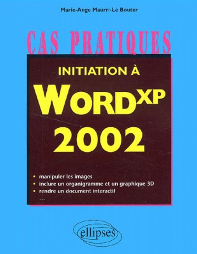 Picture of Initiation à Word XP 2002