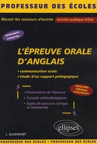 Image de L'épreuve orale d’anglais - Nouvelle édition actualisée
