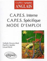 Image de CAPES interne - CAPES spécifique - Mode d'emploi