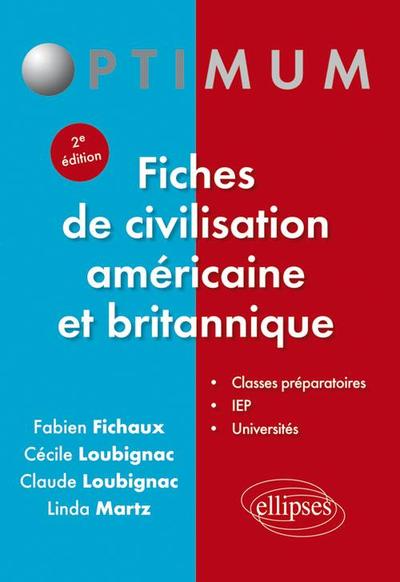 Image de Fiches de civilisation américaine et britannique - 2e édition