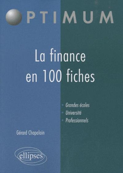 Image de La finance en 100 fiches