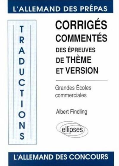 Picture of Traductions (thème/version) écoles commerciales