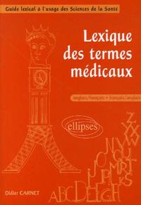Image de Lexique des termes médicaux, anglais/français - français/anglais