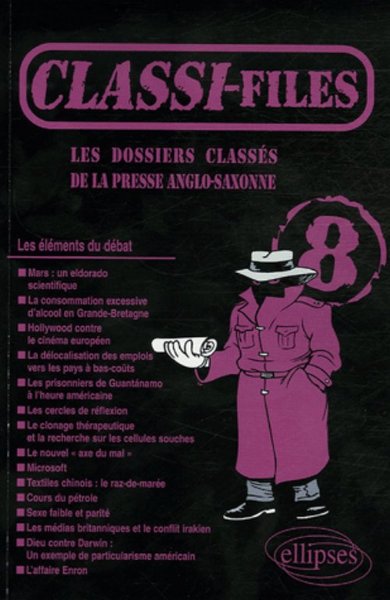 Image de Classi-files 8 - Les dossiers classés de la presse anglo-saxonne