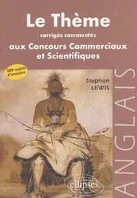 Picture of thème anglais aux concours des grandes écoles commerciales et scientifiques  (Le)