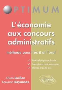 Picture of L’économie aux concours administratifs - Méthode pour l’écrit et l’oral