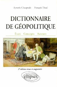 Image de Dictionnaire de géopolitique - 2e édition revue et augmentée