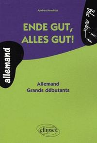 Image de Ende gut, alles gut! Allemand - Grands débutants
