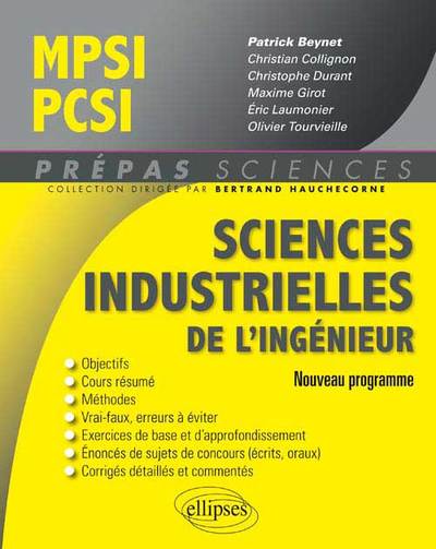 Picture of Sciences industrielles pour l’ingénieur MPSI - PCSI - Nouveau programme