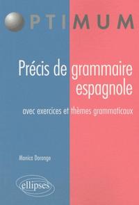 Image de Précis de grammaire espagnole. Avec exercices et thèmes grammaticaux