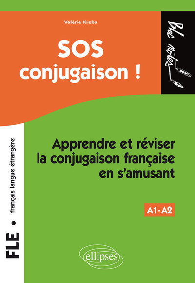 Image de FLE (français langue étrangère) • SOS conjugaison • Apprendre et réviser la conjugaison française en s'amusant • Niveau 1