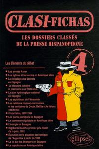 Image de Clasi-Fichas n° 4 - Les dossiers classés de la presse hispanophone