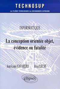 Picture of La conception orientée objet, évidence ou fatalité - Informatique - Niveau B