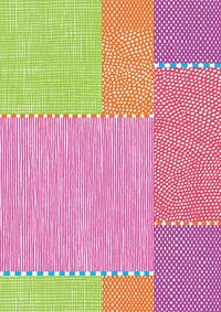 Picture of Sou Sou Notebook Dots and Stripes /anglais/japonais