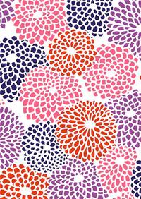 Picture of SOU SOU NOTEBOOK CHRYSANTHEMUM BURST