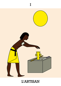 Picture of Jeu de tarot kamit