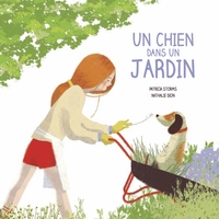Picture of Un chien dans un jardin