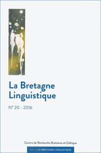 Picture of LA BRETAGNE LINGUISTIQUE N 20