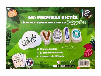 Image de MA PREMIERE DICTEE AVEC LES ZOOGOTOS