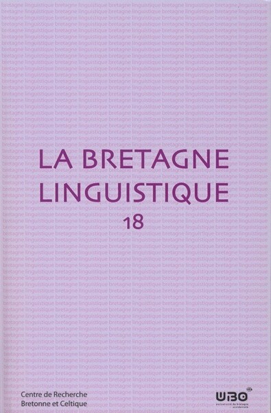 Picture of LA BRETAGNE LINGUISTIQUE TOME 18