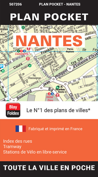 Picture of NANTES PLAN POCKET 2023