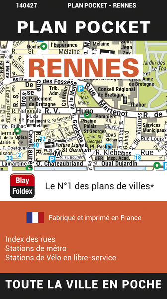 Picture of RENNES PLAN POCKET 2023