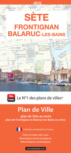 Image de SÈTE, FRONTIGNAN, BALARUC - 2024 - Plan de ville