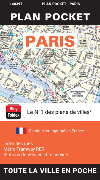 Picture of PARIS PLAN POCKET 2023