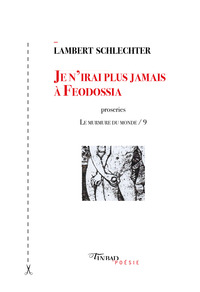 Picture of Je n'irai plus jamais à Feodossia