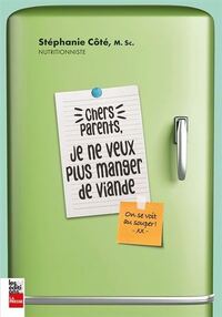 Picture of CHERS PARENTS, JE NE VEUX PLUS MANGER DE VIANDE