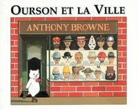 Image de ourson et la ville