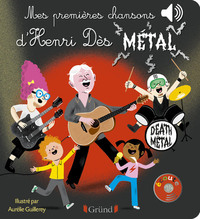 Picture of Mes premières chansons d'Henri Dès métal - Livre sonore avec 6 puces avec les extraits originaux - D