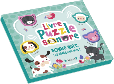 Picture of Livre Puzzle sonore - Bonne nuit, les bébés animaux !