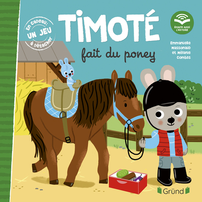 Image de Timoté fait du poney (Écoute aussi l'histoire)