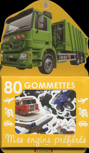 Picture of Mes gommettes - mes engins préférés 2 - camion poubelle