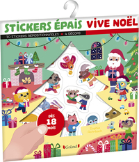 Image de Stickers épais - Vive Noël !