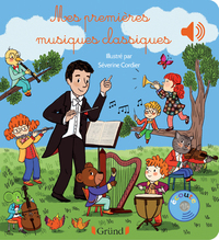 Picture of Mes premières musiques classiques - Livre sonore avec 6 puces - Dès 1 an