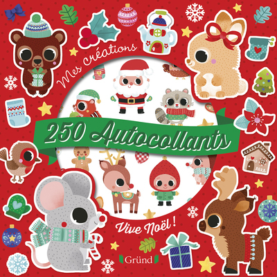 Image de 250 autocollants - Vive Noël !