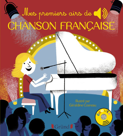 Picture of Mes premiers airs de chanson française - Livre sonore avec 6 puces avec les extraits originaux - Dès