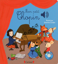 Picture of Mon petit Chopin - Livre sonore avec 6 puces - Dès 1 an