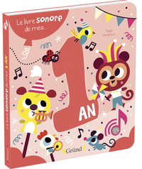 Picture of Le livre sonore de mes 1 an - Livre sonore avec 6 puces - À partir de 1 an