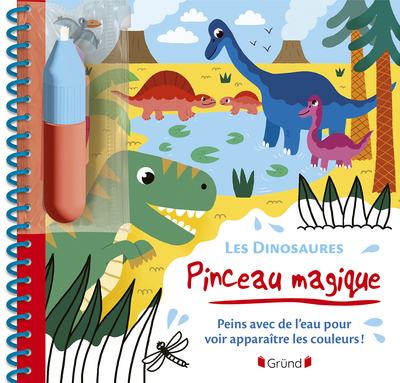 Picture of Pinceau magique - Les Dinosaures - Peins avec de l'eau pour voir apparaître les couleurs !