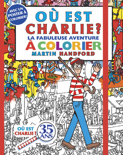Image de Où est Charlie ? - La fabuleuse aventure à colorier