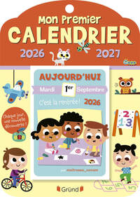 Image de Mon premier calendrier 2026-2027