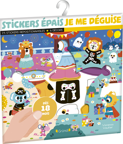 Picture of Stickers épais - Je me déguise !