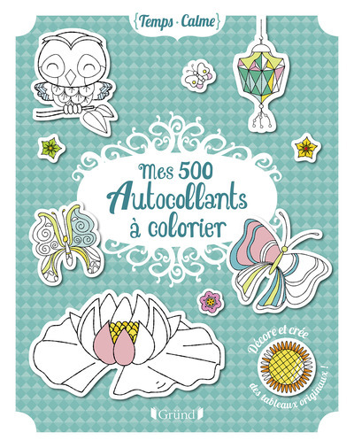Image de Mes 500 autocollants à colorier