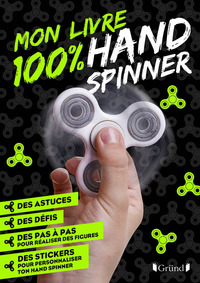 Picture of Mon livre 100 % hand spinner avec 70 stickers déco