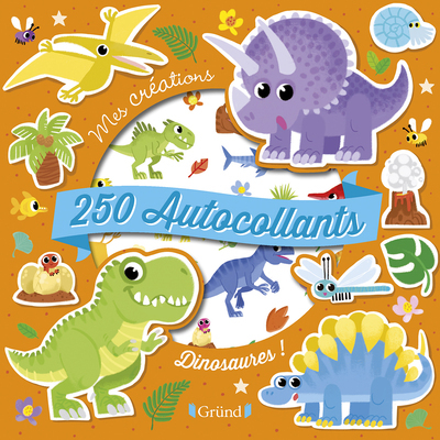 Image de 250 autocollants - Dinosaures !