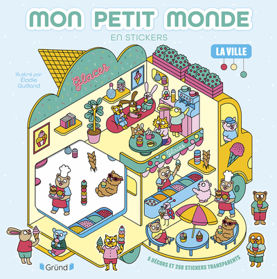 Picture of Mon petit monde en stickers - La ville